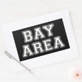 Bay Area Rechteckiger Aufkleber (Umschlag)
