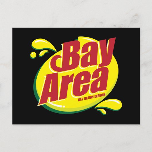 Bay Area SD Postkarte (Vorderseite)