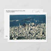 Bay Bridge 1996, c) chancephoto 2000 Postkarte (Vorne/Hinten)