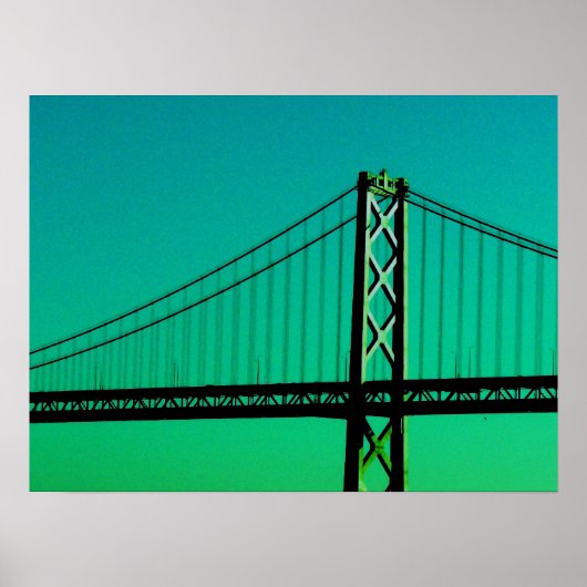 Bay Bridge - San Francisco, Kalifornien Poster (Vorne)