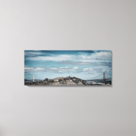 Bay Bridge Stretched Canvas Print Leinwanddruck