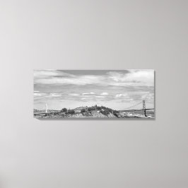 Bay Bridge Stretched Canvas Print Leinwanddruck