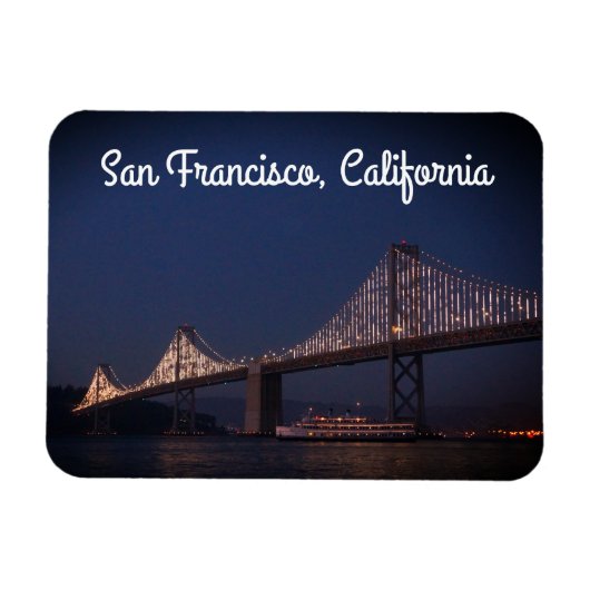Bay Bridge & Yerba Buena Island #2 Magnet (Horizontal)