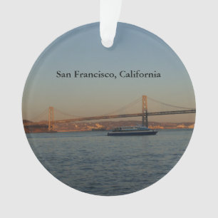 Bay Bridge & Yerba Buena Island #3 Ornament