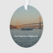 Bay Bridge & Yerba Buena Island #4-2 Ornament (Vorderseite)