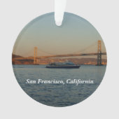 Bay Bridge & Yerba Buena Island #4-2 Ornament (Vorderseite)