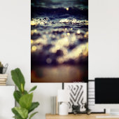 Bay Bubbles Nah Up Wall Art Poster #8363 (Heimbüro)