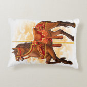 Bay Carousel Pferdekissen Dekokissen (Rückseite)