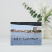 BAY CITY, MICHIGAN POST CARD POSTKARTE (Stehend Vorderseite)