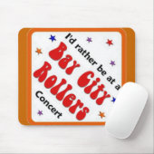 Bay-City Rollen-Mäusematte Mousepad (Mit Mouse)