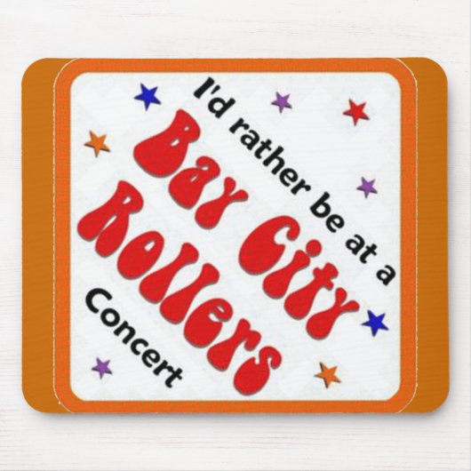 Bay-City Rollen-Mäusematte Mousepad (Vorne)
