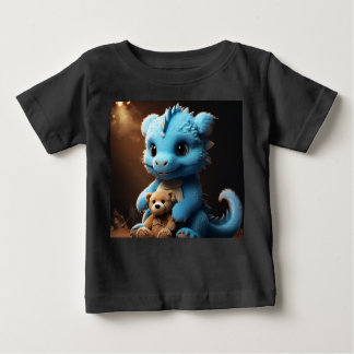 Bay Dragon mit Teddy-T-Shirt Baby T-shirt
