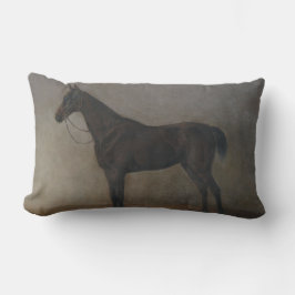 Bay Gelding Horse (von Albrecht Adam) Lendenkissen