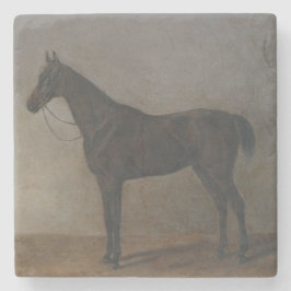 Bay Gelding Horse (von Albrecht Adam) Steinuntersetzer