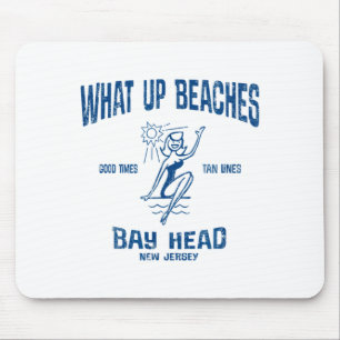Bay Head New Jersey Nj Lustiges Vintage-Strand-T-S Mousepad