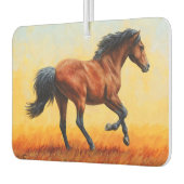 Bay Horse Galloping Autolufterfrischer (Links)