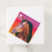 Bay Horse Gradient Geschenkanhänger (Beispiel)