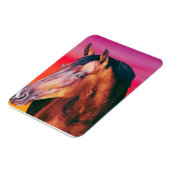 Bay Horse Gradient Magnet (Linke Seite)