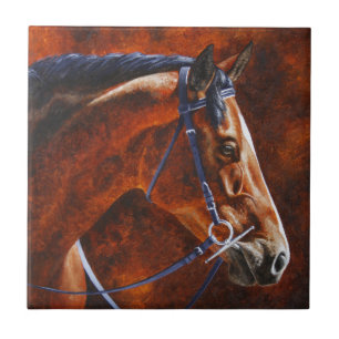 Bay Horse Hanoverian Warmblut Fliese