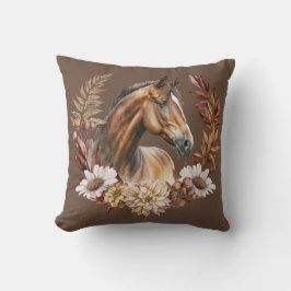 Bay Horse Herbstkreide Keuschkissen Kissen