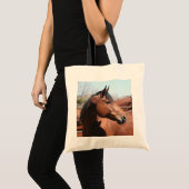 Bay Horse Tote Bag Tragetasche (Vorderseite (Produkt))