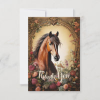 Bay Horse und Wildblumen