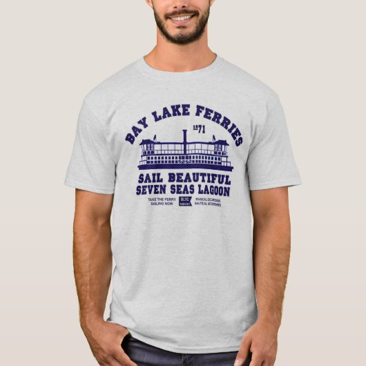 Bay Lake Fähre T Shirt (Vorderseite)
