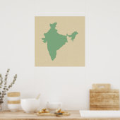 Bay Leaf Gewürzmoods Indien Poster (Küche)