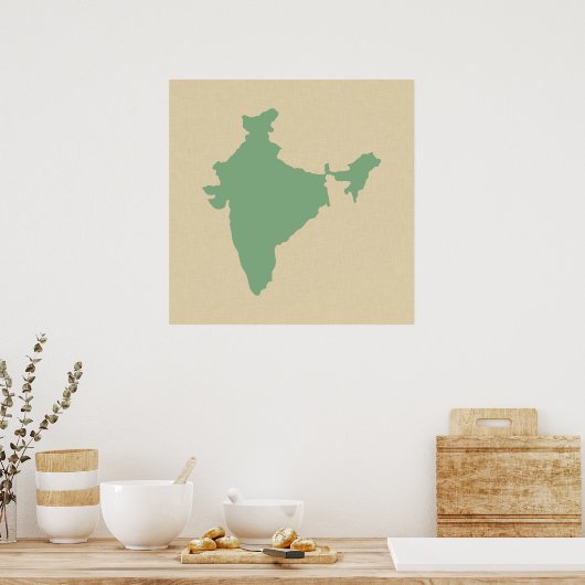 Bay Leaf Gewürzmoods Indien Poster (Küche)