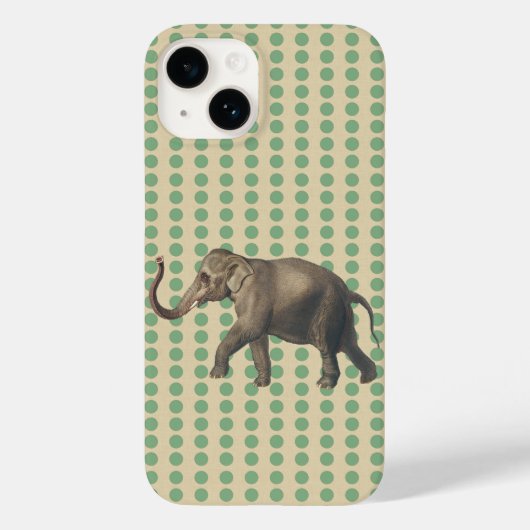 Bay Leaf Gewürzstimmungen Punkte mit Elefant Case-Mate iPhone Hülle (Rückseite)