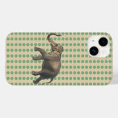 Bay Leaf Gewürzstimmungen Punkte mit Elefant Case-Mate iPhone Hülle (Rückseite (Horizontal))