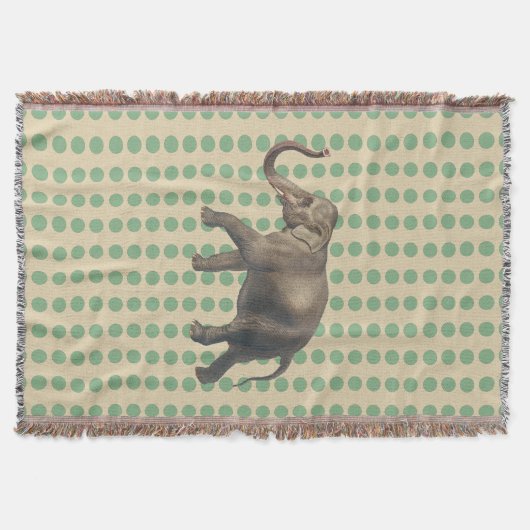 Bay Leaf Gewürzstimmungen Punkte mit Elefant Decke (Vorderseite)