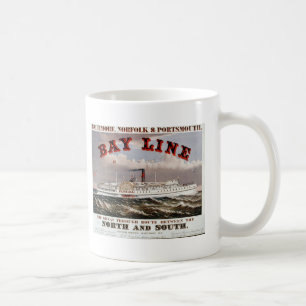 Bay Line - Die große Durchgangsstrecke Kaffeetasse