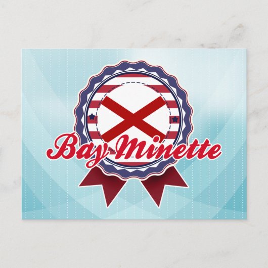 Bay Minette, AL Postkarte (Vorderseite)