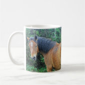 Bay New Forest Pony, Hampshire, England Kaffeetasse (Links)