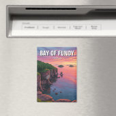 Bay of Fundy Nova Scotia Kanada Magnet (In Situ (Geschirrspüler))