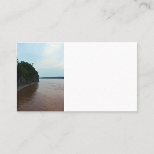 Bay of Fundy Visitenkarte (Vorderseite)