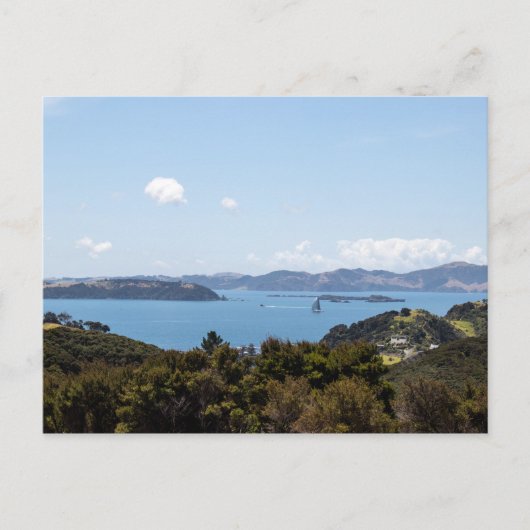 Bay of Islands, Neuseeland Postkarte (Vorderseite)