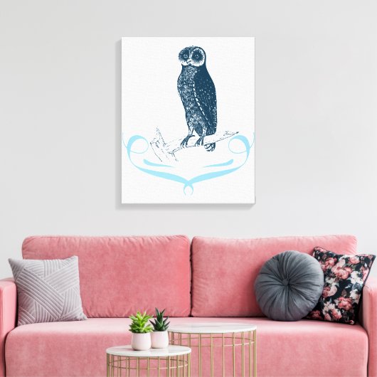 Bay Owl Leinwanddruck (Insitu (Wohnzimmer))