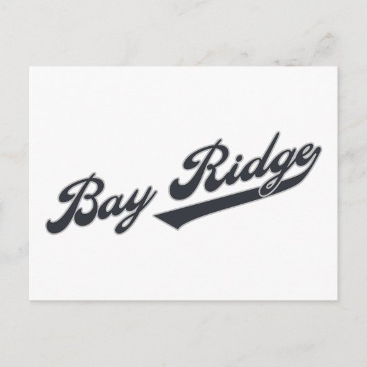 Bay Ridge Postkarte (Vorderseite)