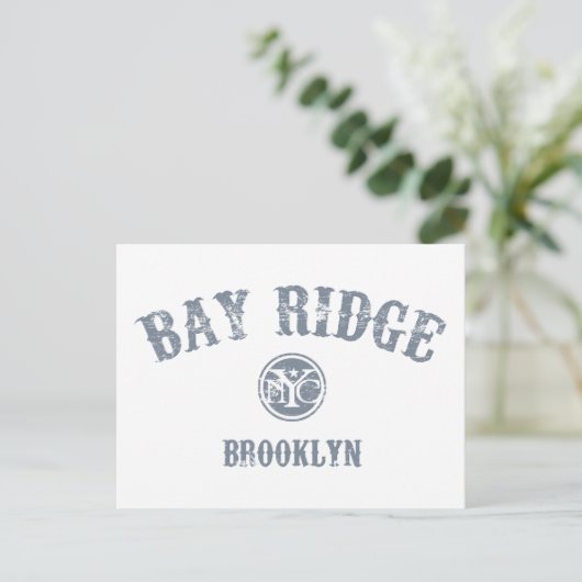 Bay Ridge Postkarte (Stehend Vorderseite)