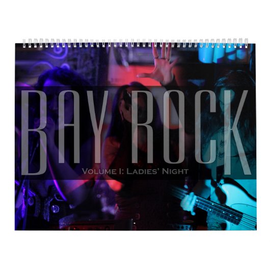 Bay Rock Vol. I: Ladys' Night 12-monatiger Kalende Kalender (Titelbild)