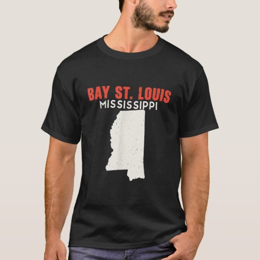 Bay St Louis Mississippi USA Staat America Travel T-Shirt (Vorderseite)