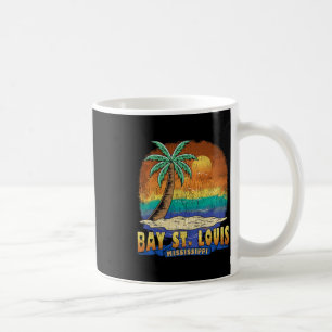 Bay St. Louis Mississippi Vintage abgenutzt Souven Kaffeetasse