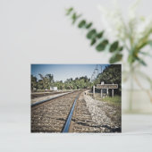 Bay St Louis Railroad Postkarte (Stehend Vorderseite)