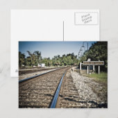 Bay St Louis Railroad Postkarte (Vorne/Hinten)