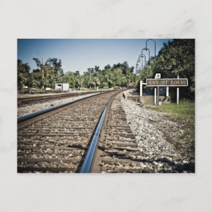 Bay St Louis Railroad Postkarte
