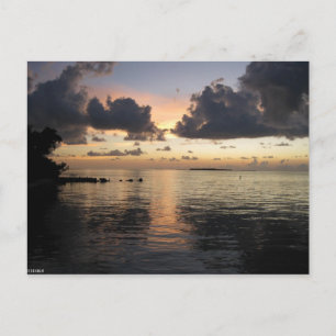 Bay Sunset Postkarte