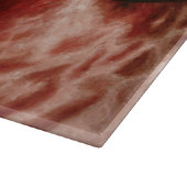 Bay Thoroughbred Race Pferd Schneidebrett (Ecke)