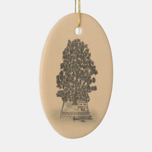 Bay Tree Keramik Ornament (Rechts)